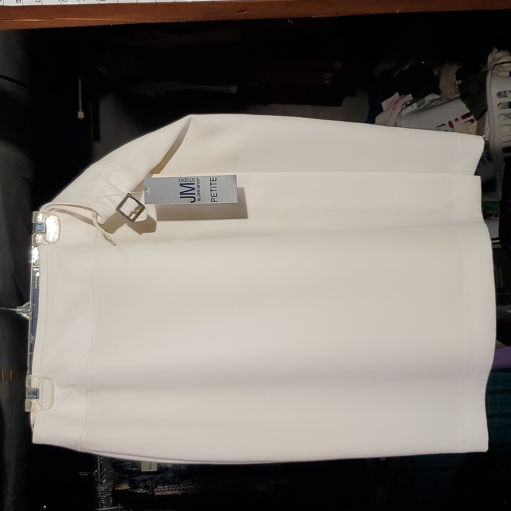 NWT JM petute lucury studio by john meyer dressy wrap skirt.